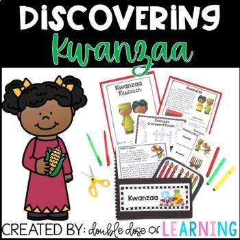 Preview of Kwanzaa Research Unit with PowerPoint