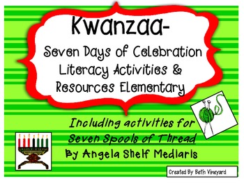 Kwanzaa: Seven Spools of Thread Literacy Resource for December | TPT