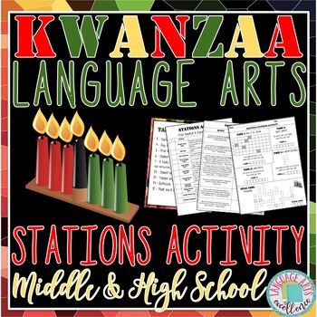 Preview of Kwanzaa Stations Activity