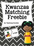 Kwanzaa Symbols Matching Freebie