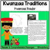 Kwanzaa Traditions | Reader Book and Text Evidence Comprehension