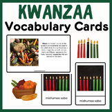 Kwanzaa Vocabulary Picture Classified Flash Symbol Cards W