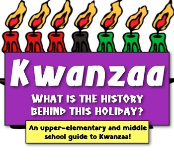 Preview of History of Kwanzaa Student Reading and Activity for Kwanzaa
