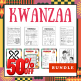 Kwanzaa Work Packets Bundle - Reading Comprehension, Game 