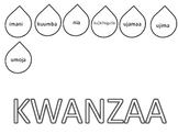 Kwanzaa candle craft