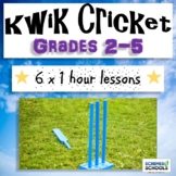 PE Unit Plans | KWIK CRICKET | Grade 2, 3, 4 or 5 