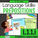 Prepositions Worksheets and Activities, Anchor Charts - 1s