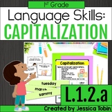 Capitalization Worksheets, Practice, Centers, Anchor Chart