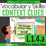 Context Clues Worksheets, Centers, Activities Games 1st Gr