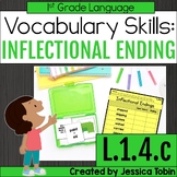 L.1.4.c Inflectional Endings, Inflected Endings Worksheets