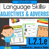 Adverbs and Adjectives Practice, Anchor Charts, Worksheets