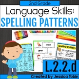 L.2.2.d Spelling Patterns, Activities, Practice, Worksheet