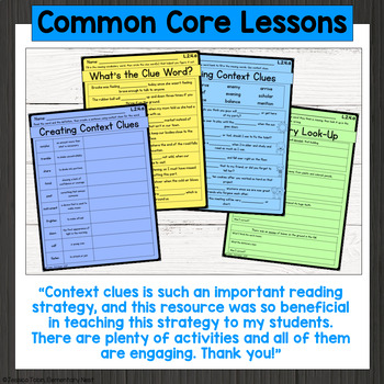 Context Clues Worksheet 2.4