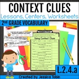 Context Clues Worksheets, Centers, Activities Games 2nd Gr