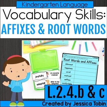 Preview of L.2.4.b and L.2.4.c- Root and Base Words and Affixes - 2nd Grade Grammar