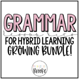 L.3.1 - 3rd Grade Grammar Lesson Kits for Hybrid Learning 