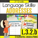 Address Practice, Commas in Addresses Worksheets, Centers,