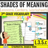 L.3.5.c - Shades of Meaning Worksheets - 3rd Grade Grammar L3.5.c