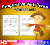 Progressive Verb Tense Worksheets