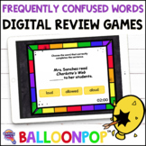 4th Grade Commonly Confused Words Digital Grammar Review G