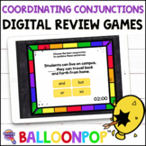 4th Grade Coordinating Conjunctions Digital Grammar Review
