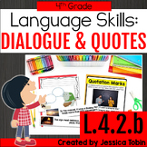 Dialogue and Quotes, Commas and Quotation Marks, Dialogue 
