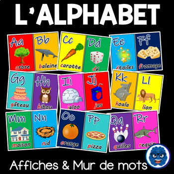 Preview of L' ALPHABET - AFFICHES (French classroom posters)