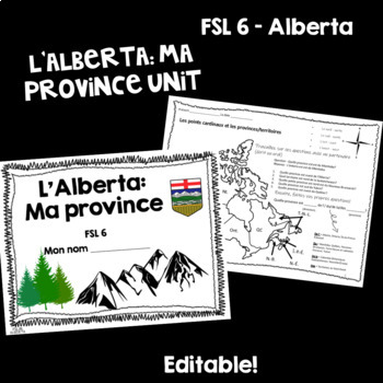 Preview of L'Alberta: Ma Province FSL 6 Unit