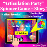 L Articulation Teletherapy Activity│Interactive Game+Story