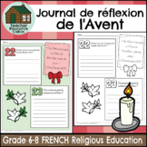 L'Avent - Journal de réflexion (Grade 6-8 FRENCH Religious