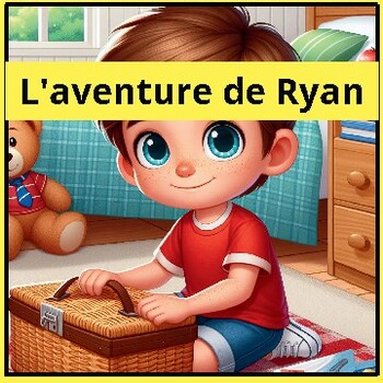 Preview of Reading comprehension Ryan's Picnic Adventure A Sunny Day  2024 Short Stories Fr