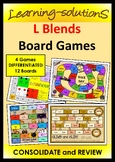 L BLENDS Board Games - 4 Games/12 Boards - DIFFERENTIATED