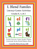 L Blend Families Literacy Center Activities
