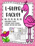L- Blend Packet- bl, cl, fl, gl, pl, sl With Self Checking