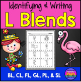 L Blends - Worksheets and EASEL Activities