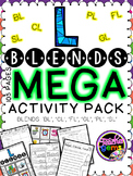 L Blends MEGA Activity Pack - bl, cl, fl, gl, pl, sl