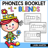 L Blends Activities - L Blends Book - BL, CL, FL, GL, PL, SL
