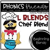 L Blends: Chef Blend Phonics Friends