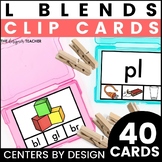 Centers by Design: L Blends Clip Cards Consonant Blends Ph