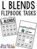 L Blends Flipbook Tasks