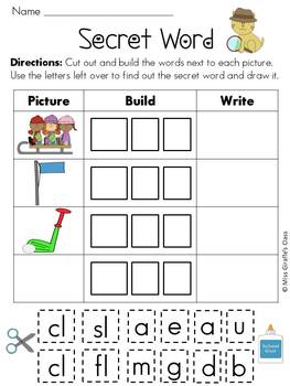 short grade worksheet o 1 Teachers L Pack Miss Blends Pay Worksheets by  Giraffe