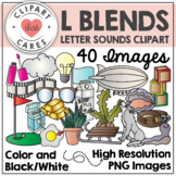 L Blends Letter Sounds Clipart by Clipart That Cares
