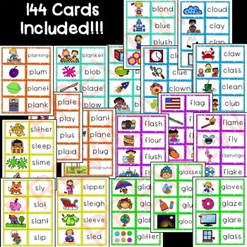 L Blends: Posters & Matching Game Cards! by Ford and Firsties | TPT