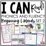 L Blends Set 2 Fluency Activities and Reading Comprehensio