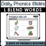 L Blends Weekly Phonics Routine PowerPoint