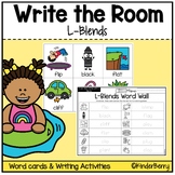 L-Blends Write the Room & Writing Center Activities | Blen