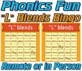 L Blends bingo game - remote or in person