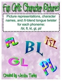 L Consonant Cluster Posters and Tongue Twisters for Artic