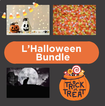 Preview of L'Halloween -- French Halloween Bundle