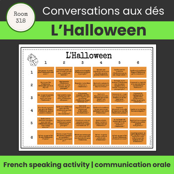 Preview of L'Halloween | French Speaking Activity